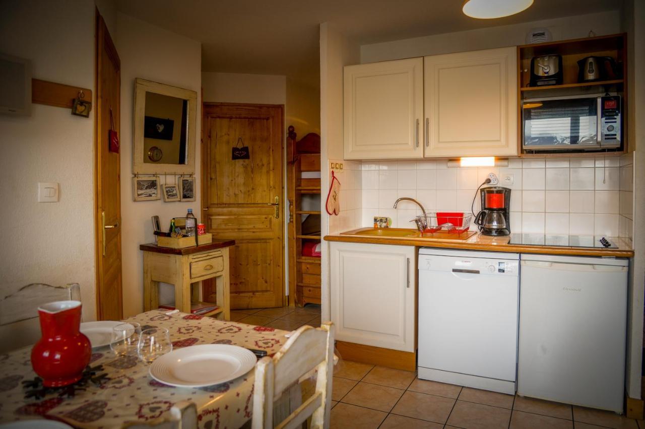 T2 Meuble Tourisme 3 Etoiles, Pied Des Pistes-Parking Prive Avec Balcon Et Superbe Vue Appartement Les Deux Alpes Buitenkant foto